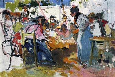 Net Menders in Valencia Joaquin Sorolla